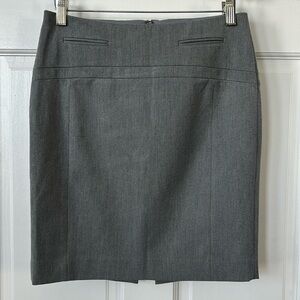 Express gray pencil skirt